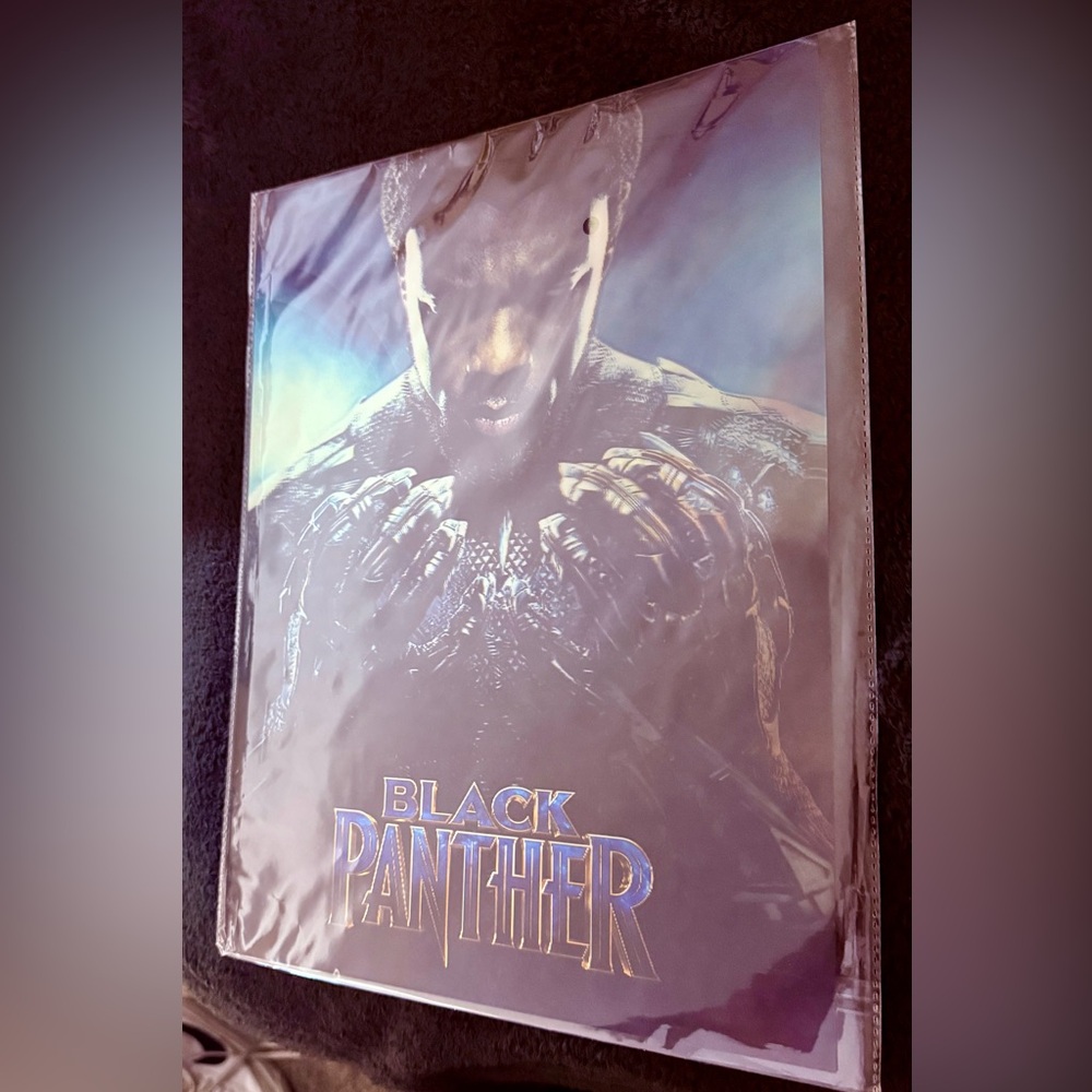 NEW! Black Panther Motion Poster “16x12”